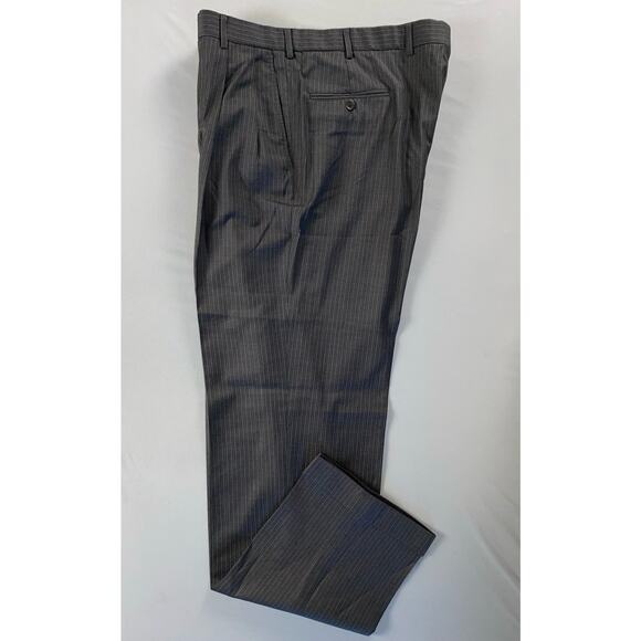 Brooks Brothers 1818 Madison Fit Pleated/Cuffed Wool Dress Pants. Men's 36X34. - Picture 2 of 9